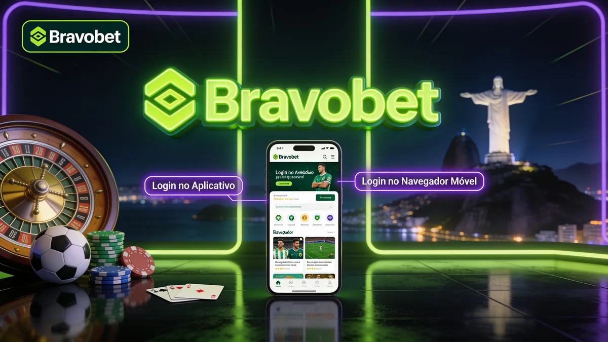 Login no Aplicativo e no Navegador Móvel — bravobet no Brasil